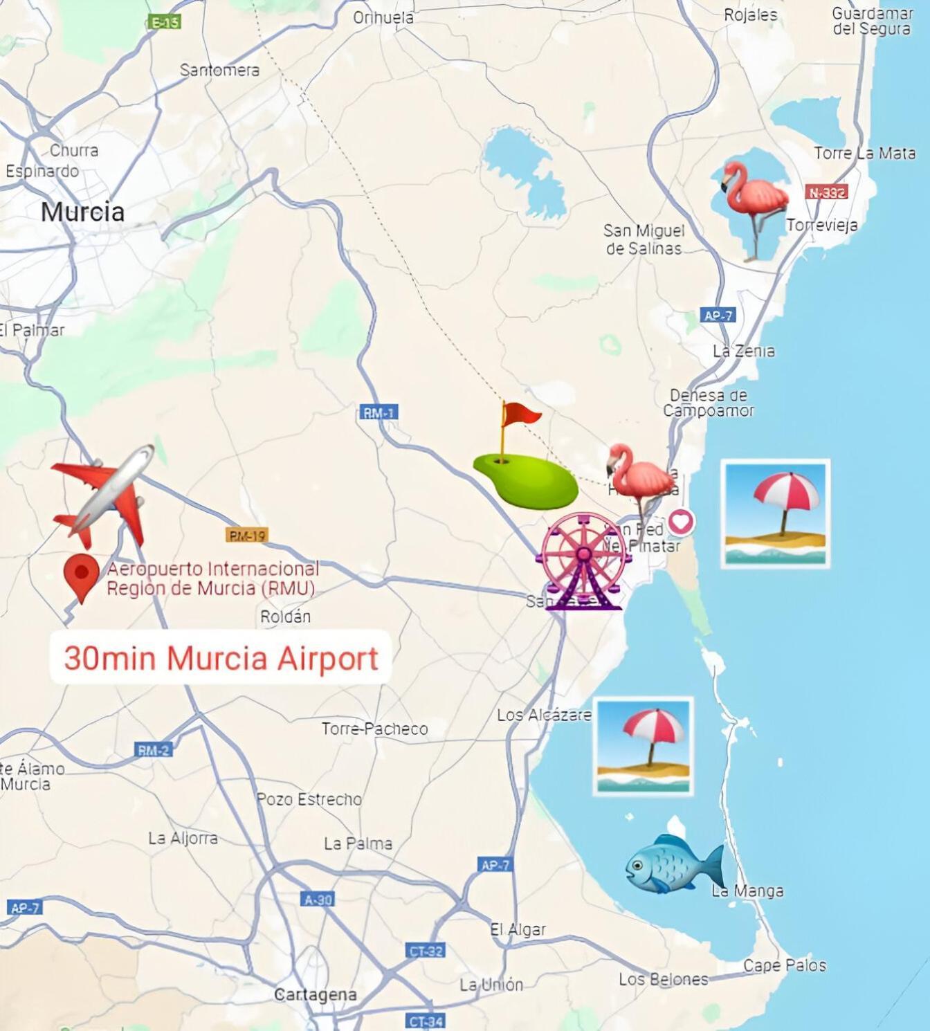 Flamingo Vila Alicante San Pedro del Pinatar Kültér fotó